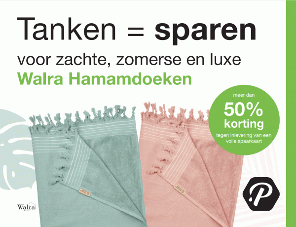 Walra Hamamdoeken spaaractie 